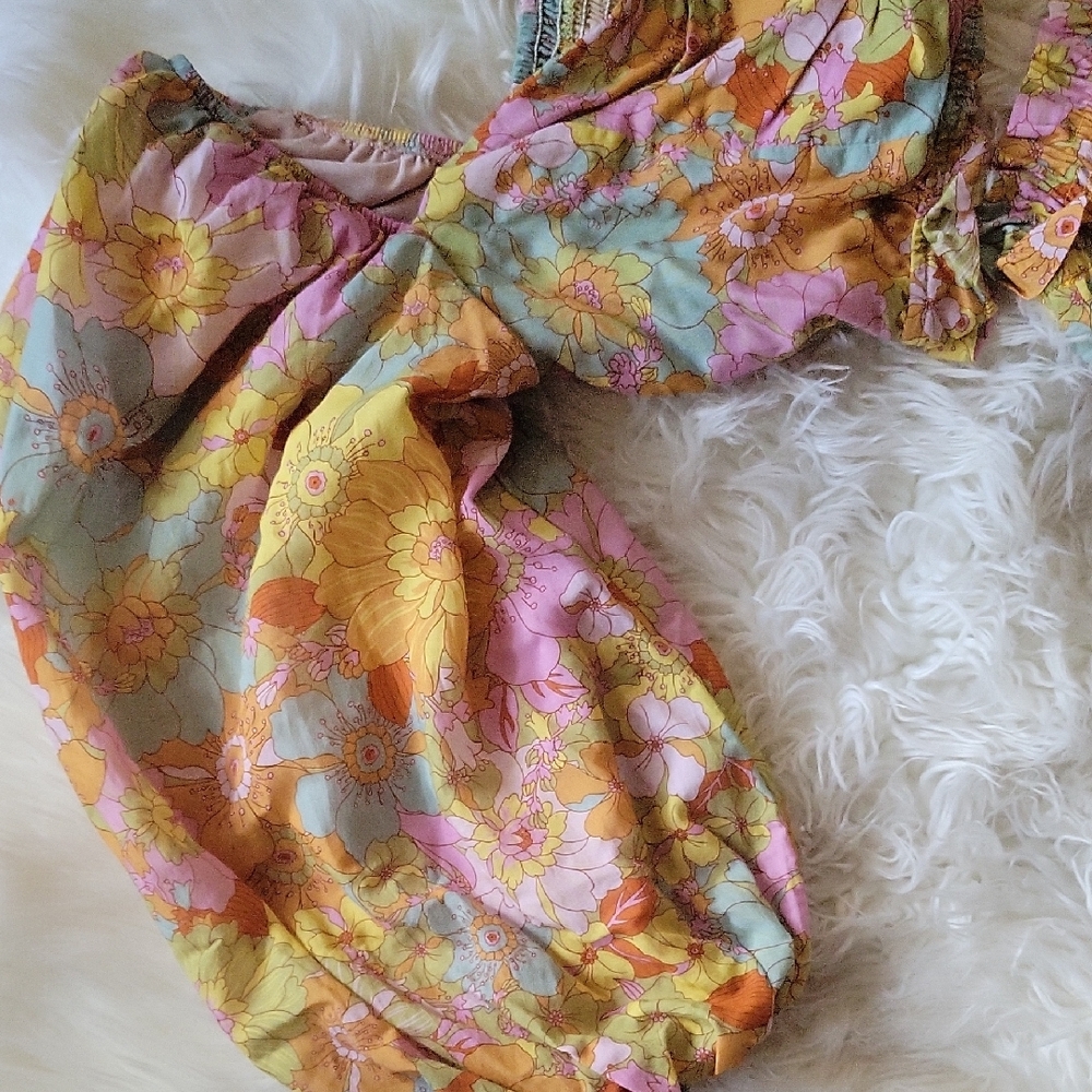 Show Me Your MuMu Floral Crop Top - Multicolor - Picture 5 of 8